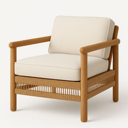 Outdoor Club Lounge Chair
