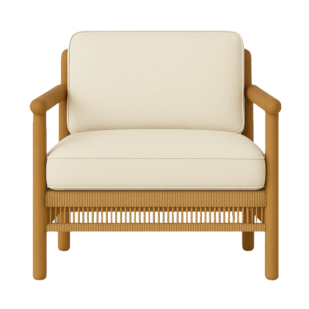 Outdoor Club Lounge Chair