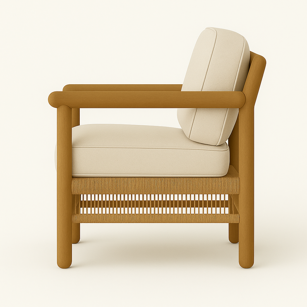 Outdoor Club Lounge Chair