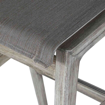 Backless Teak Outdoor Bar Stool