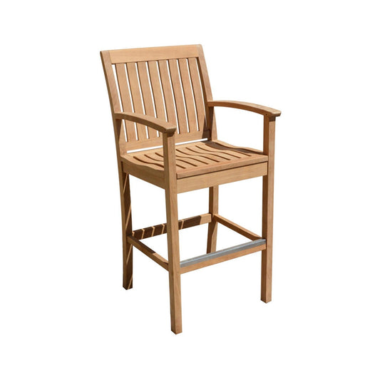 Teak Outdoor Bar Stool