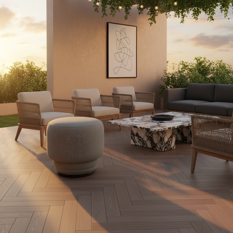 Outdoor Ottomans