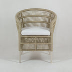 Light Patio Chair with Fabric