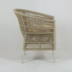 Light Patio Chair with Fabric