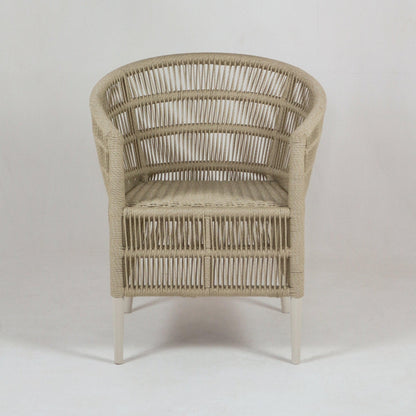 Light Patio Chair with Fabric
