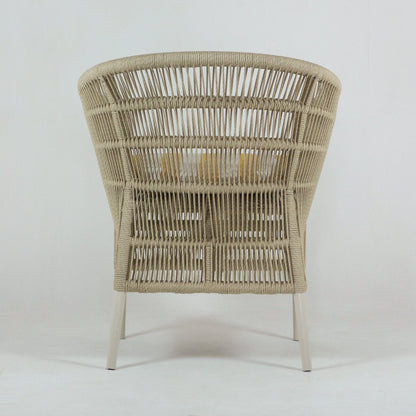 Light Patio Chair with Fabric