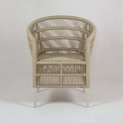 Light Patio Chair with Fabric