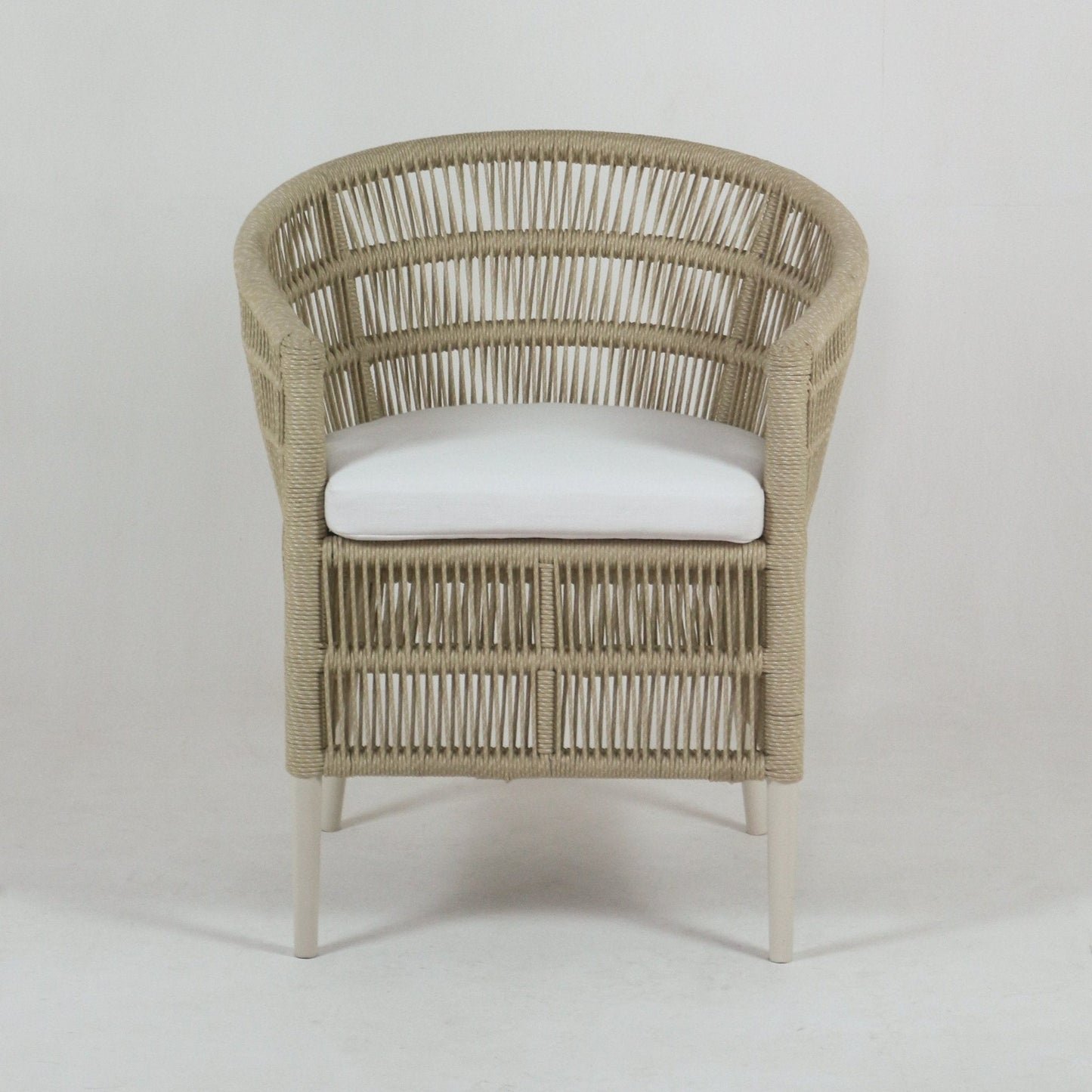 Light Patio Chair with Fabric