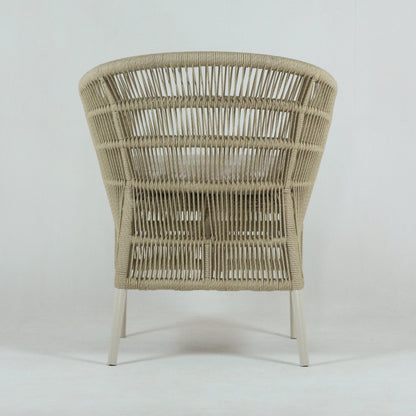 Light Patio Chair with Fabric