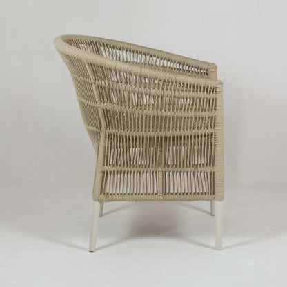 Light Patio Chair with Fabric