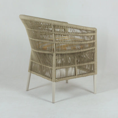 Light Patio Chair with Fabric