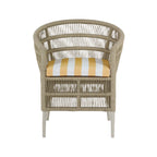 Light Patio Chair with Fabric