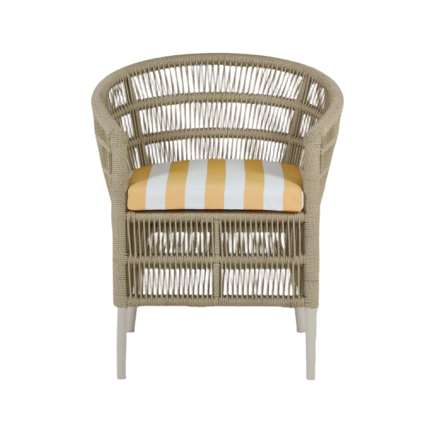 Light Patio Chair with Fabric