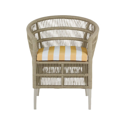 Light Patio Chair with Fabric