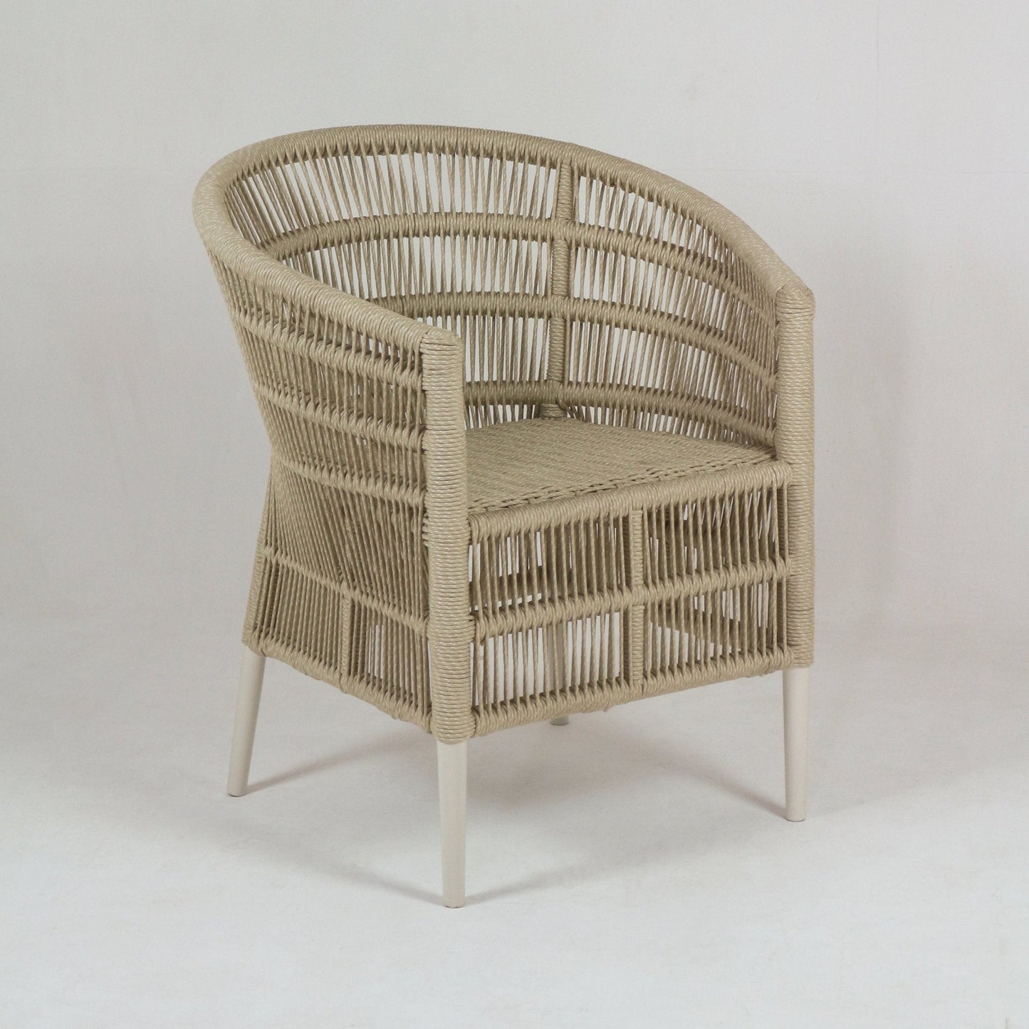 Light Patio Chair with Fabric