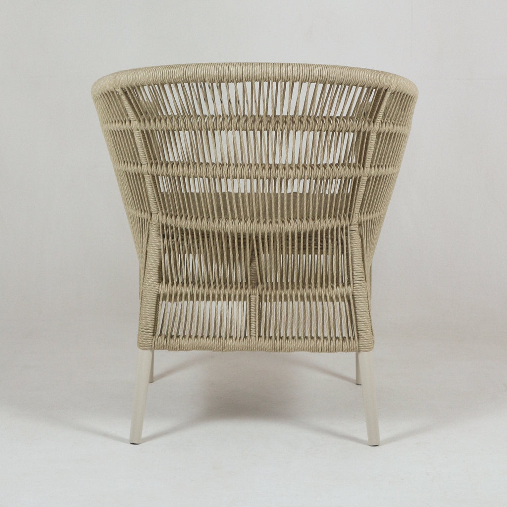 Light Patio Chair with Fabric