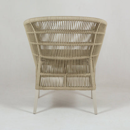 Light Patio Chair with Fabric