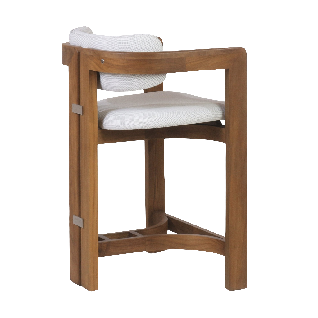 Teak Outdoor Bar & Counter Stool