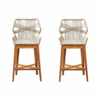 Teak Outdoor Bar Stool