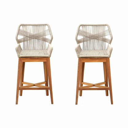 Teak Outdoor Bar Stool