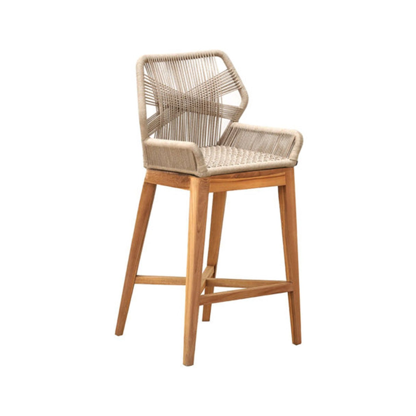 Teak Outdoor Bar Stool