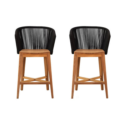 Teak Outdoor Bar Stool