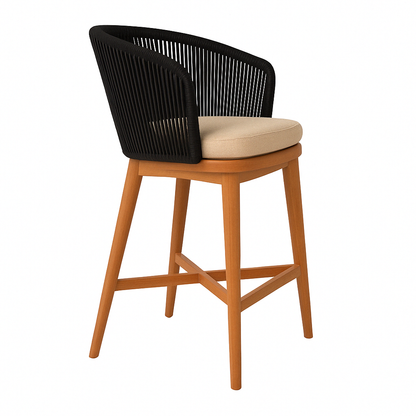 Teak Outdoor Bar Stool