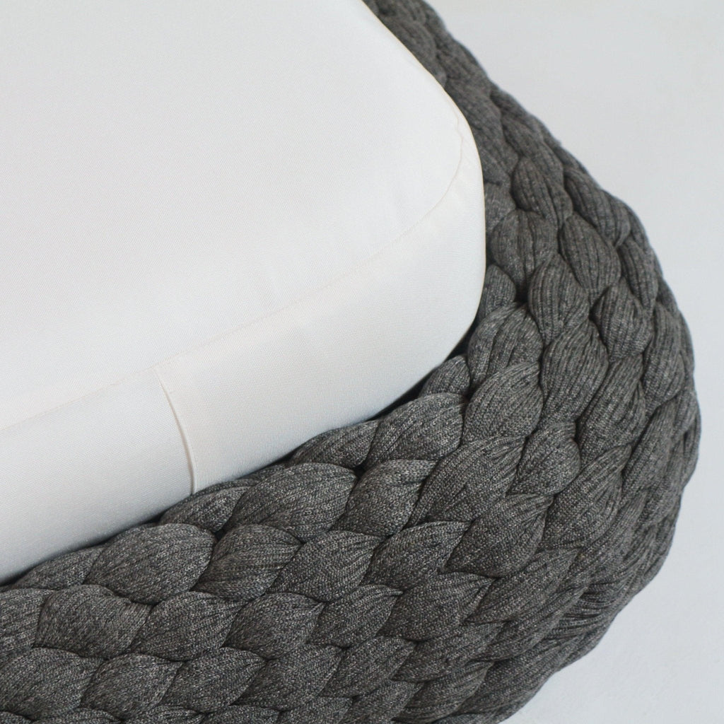 Poolside Chaise Lounge Rope Woven