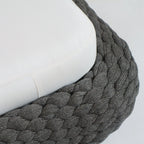 Poolside Chaise Lounge Rope Woven
