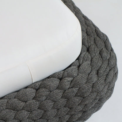 Poolside Chaise Lounge Rope Woven