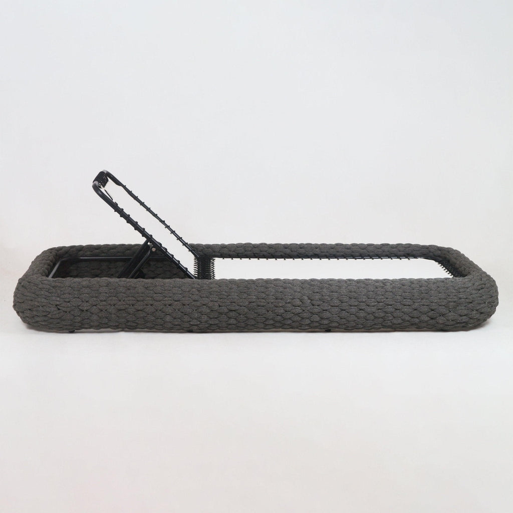 Poolside Chaise Lounge Rope Woven