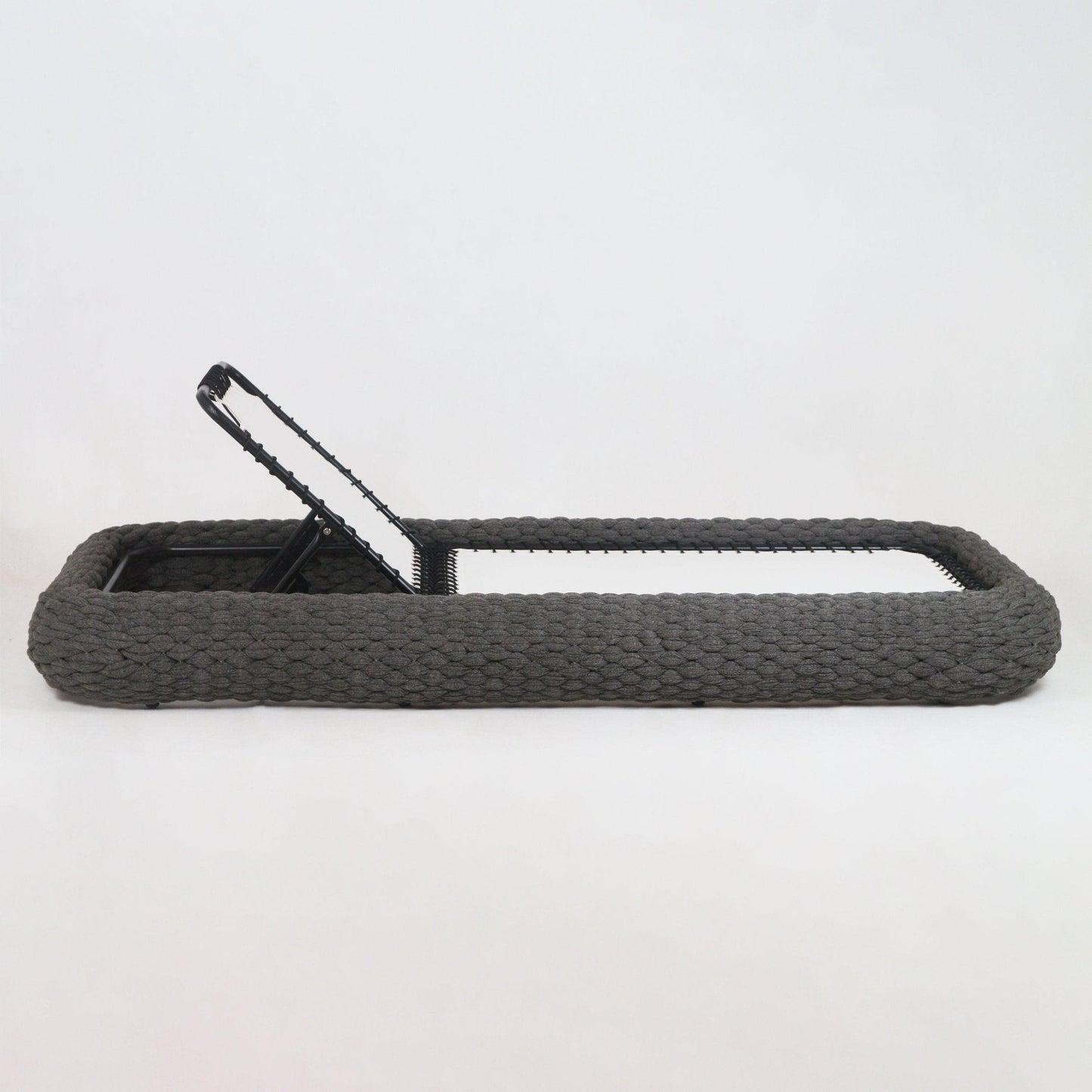 Poolside Chaise Lounge Rope Woven