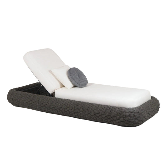 Poolside Chaise Lounge Rope Woven