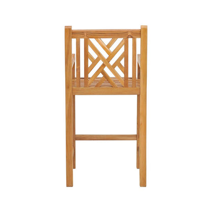 Teak Outdoor Bar Stool