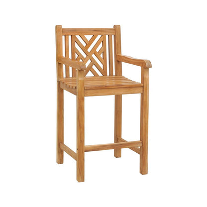 Teak Outdoor Bar Stool