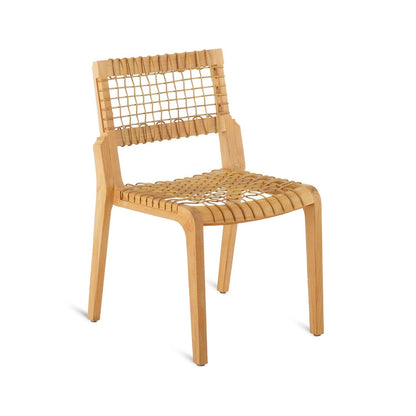 Stackable Teak Outdoor Dining Chair