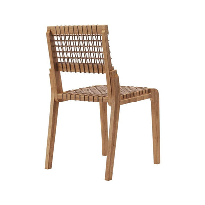 Stackable Teak Outdoor Dining Chair