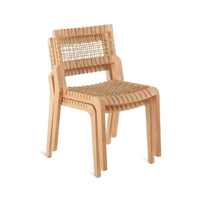 Stackable Teak Outdoor Dining Chair