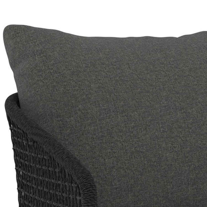 Upholstered Teak Outdoor Bar Stool