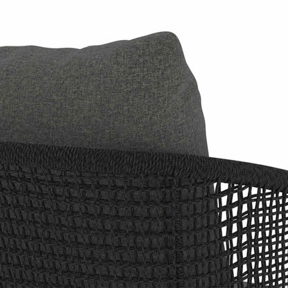 Upholstered Teak Outdoor Bar Stool
