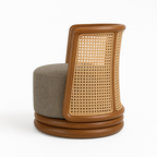 Rattan Swivel Lounge Chair