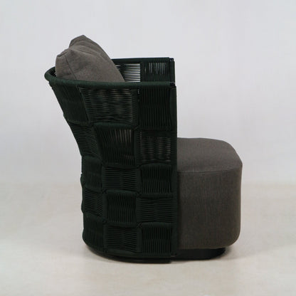 Outdoor Lounge Chair with UV protected outdoor weaving