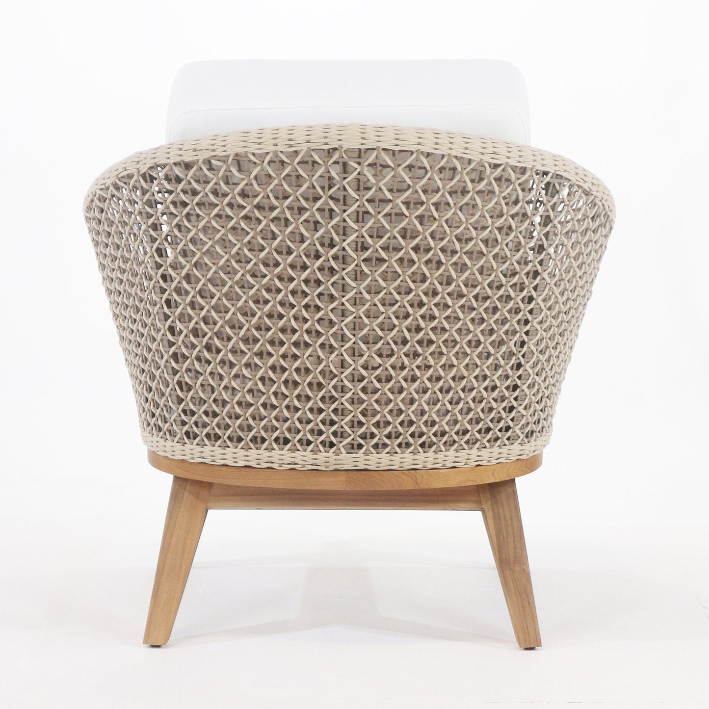Outdoor Lounge Chair with UV protected outdoor weaving