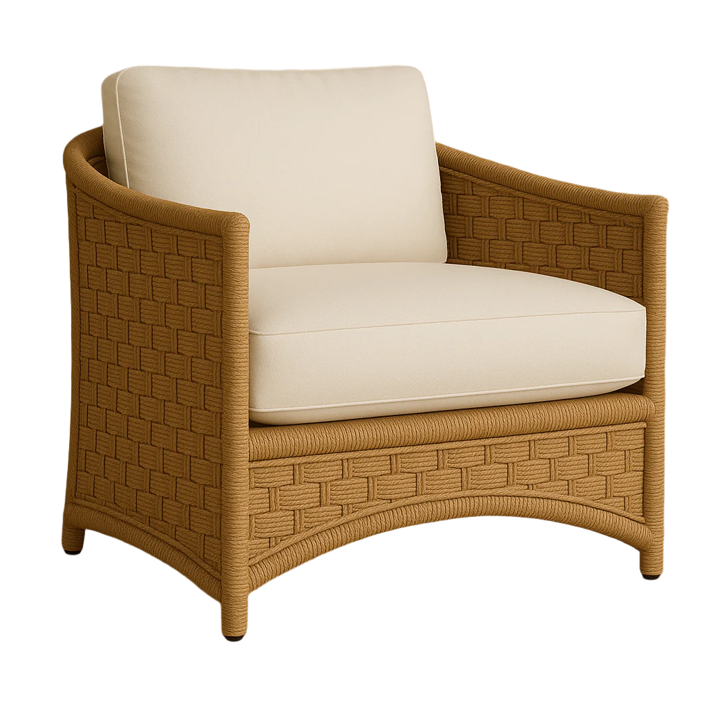 Rattan All Weather Accent Chair