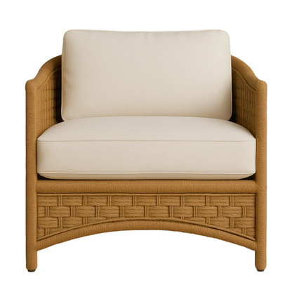 Rattan All Weather Accent Chair