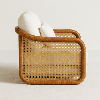 Rattan All Weather Accent Chair